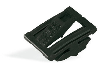 Locking lever for flying leads for manual operation black