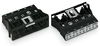 Snap-in socket 5-pole Cod. A black