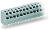 2-conductor PCB terminal block 0.75 mm² Pin spacing 5/5.08 mm gray