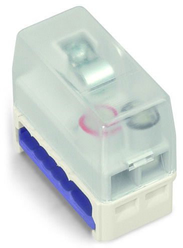 Supply module for flat cable 5 x 2.5 mm² + 2 x 1.5 mm² gray