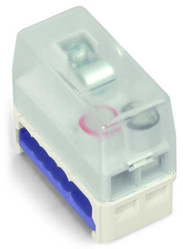 Supply module for flat cable 5 x 2.5 mm² + 2 x 1.5 mm² gray