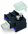Tap-off module for flat cable 5 x 2.5 mm² + 2 x 1.5 mm² light gray