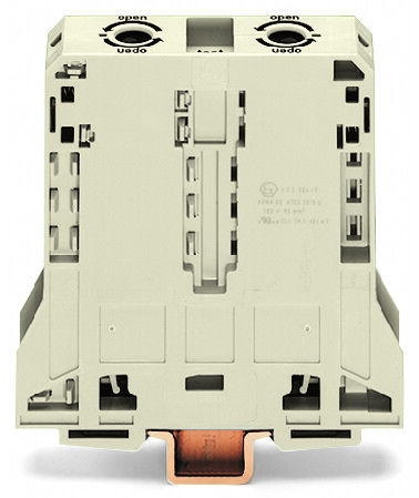 2-conductor through terminal block 95 mm² suitable for Ex e II applications light gray