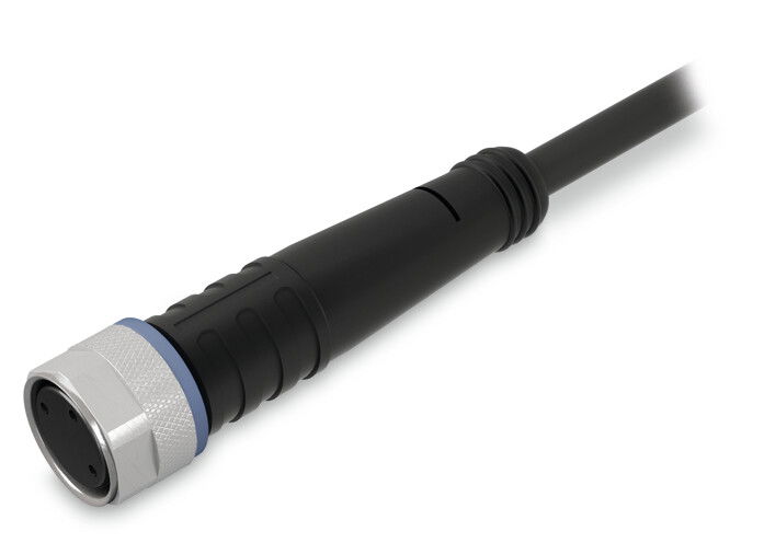 Sensor/Actuator cable M8 socket  straight 3-pole