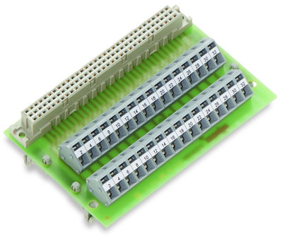 Interface module Pluggable connector per DIN 41612 64-pole