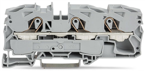 3-conductor through terminal block 16 mm² suitable for Ex e II applications red