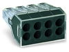PUSH WIRE® connector for junction boxes for solid and stranded conductors max. 2.5 mm² transparent