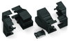 Strain relief housing 7-pole with locking clip black