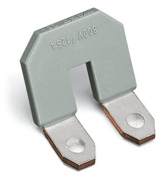 Jumper for conductor entry 2-way gray