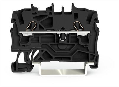 2-conductor through terminal block 2.5 mm² suitable for Ex e II applications black