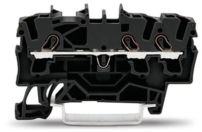 3-conductor through terminal block 2.5 mm² suitable for Ex e II applications black