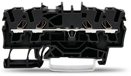 4-conductor through terminal block 2.5 mm² suitable for Ex e II applications black