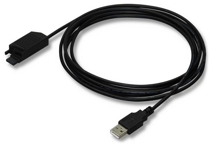 Configuration cable USB connector Length: 2.5 m black