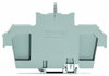 Cover carrier Type 2 incl. fixing/retaining screws and knurled nut gray