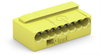 MICRO PUSH WIRE® connector for junction boxes for solid conductors max. 0.8 mm Ø yellow