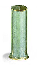 Ferrule Sleeve for 6 mm² / AWG 10 uninsulated silver-colored