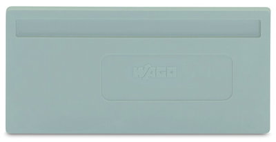 Separator plate 2 mm thick oversized gray
