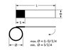 Self-laminating labels white