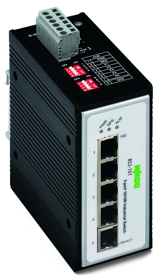Industrial-Switch 5-port 100Base-TX black