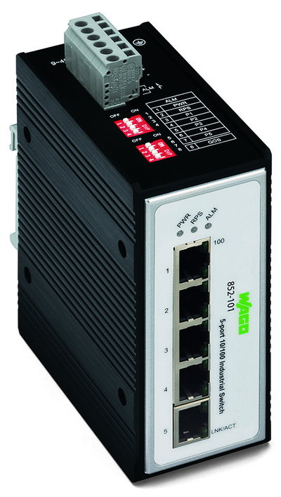 Industrial-Switch 5-port 100Base-TX black