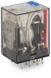 Basic relay Nominal input voltage: 24 VDC 4 changeover contacts