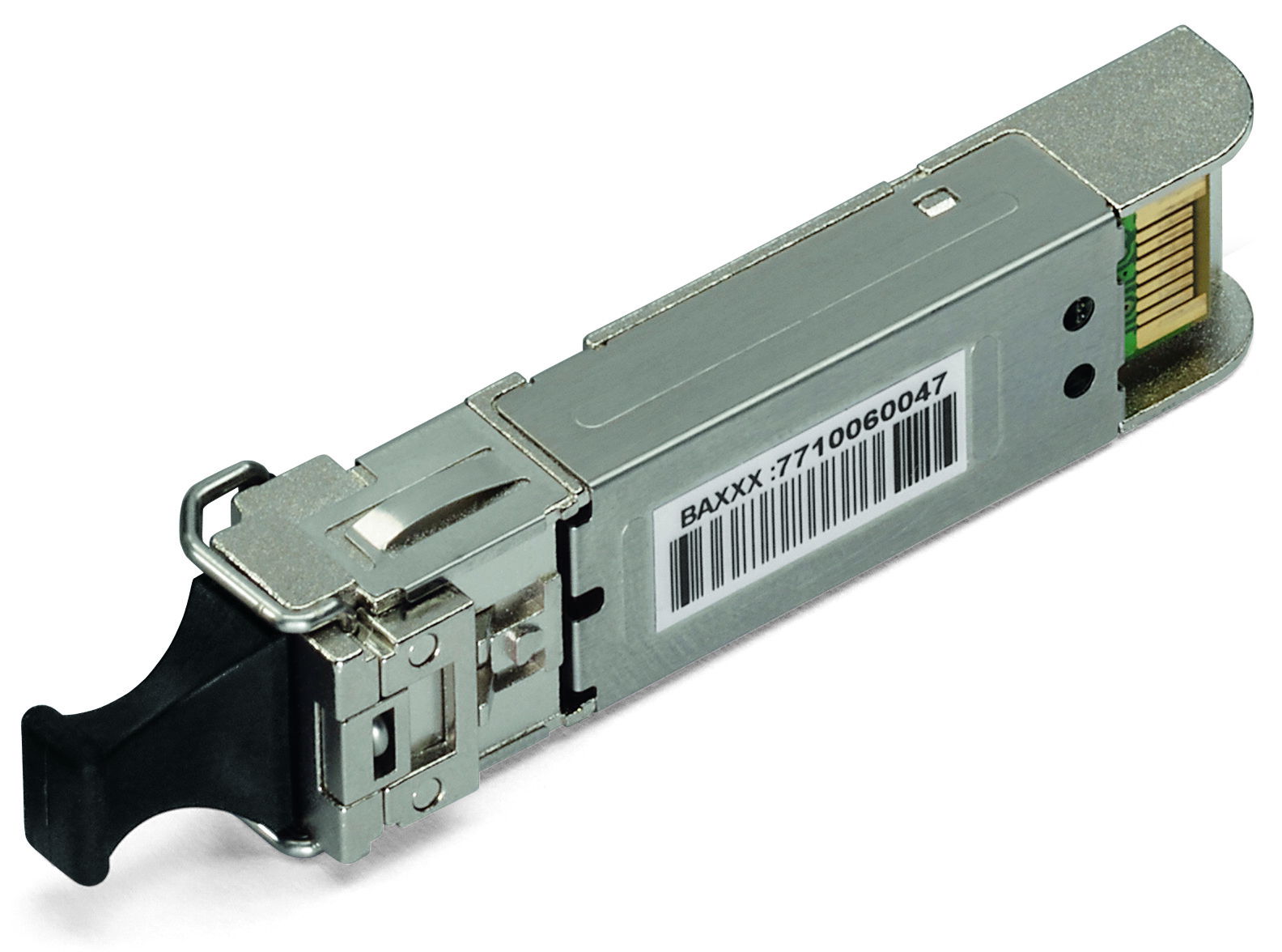 SFP Module 1000BASE LX Single-Mode 1310 nm LC 10 km silver-colored