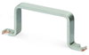 U-shaped busbar Cu 10 mm x 3 mm for 5 I/O silver-colored