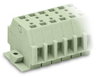 2-conductor terminal strip without push-buttons suitable for Ex e II applications light gray