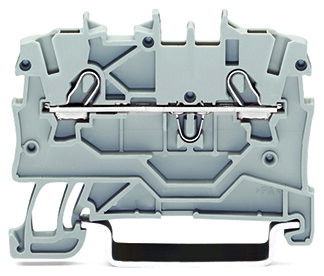 2-conductor through terminal block 1 mm² for Ex e II and Ex i applications blue