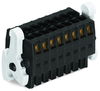 1-conductor female connector, 2-row CAGE CLAMP® 1.5 mm² black