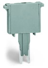 Empty component plug housing gray