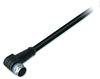 Sensor/Actuator cable M12A socket  angled 3-pole
