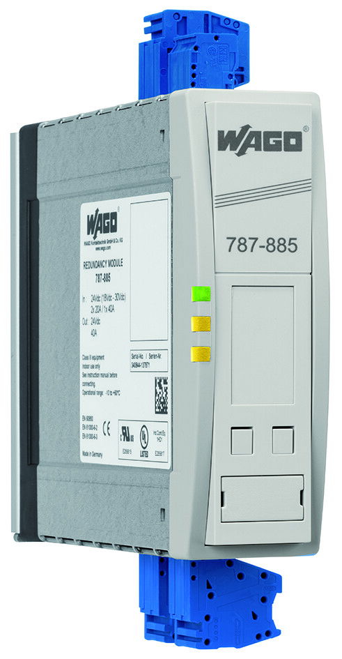 Redundancy Module 2 x 24 VDC input voltage 2 x 20 A input current