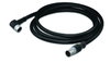 Sensor/Actuator cable M8 socket  angled M12A plug  straight