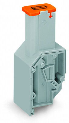 Transformer fuse terminal block for fuse 6.35 x 32 mm CAGE CLAMP® connection for conductors orange