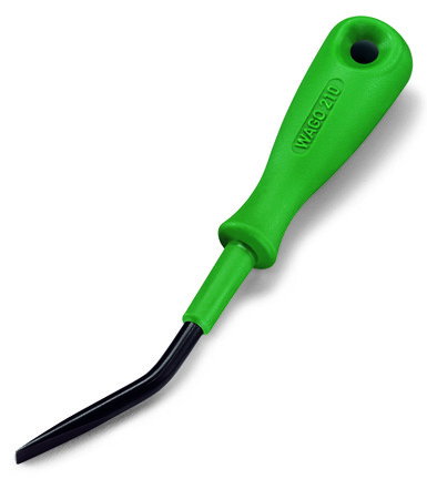 Operating tool Blade: 2.5 x 0.4 mm with a partially insulated shaft