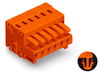 1-conductor female connector CAGE CLAMP® 1.5 mm² orange