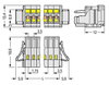 1-conductor female connector CAGE CLAMP® 1.5 mm² light gray