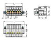 1-conductor female connector CAGE CLAMP® 1.5 mm² light gray