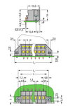 PCB terminal block 2.5 mm² Pin spacing 5 mm gray