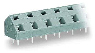 PCB terminal block 2.5 mm² Pin spacing 10/10.16 mm gray