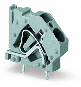 Stackable PCB terminal block 6 mm² Pin spacing 7.5 mm green-yellow