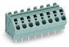 PCB terminal block 4 mm² Pin spacing 7.5 mm gray