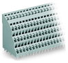 Quadruple-deck PCB terminal block 2.5 mm² Pin spacing 5 mm gray