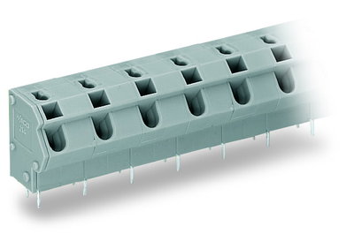 PCB terminal block 2.5 mm² Pin spacing 10/10.16 mm gray