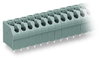 PCB terminal block push-button 1.5 mm² gray