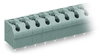 PCB terminal block push-button 1.5 mm² gray