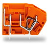 Stackable PCB terminal block with fuse mounting 2.5 mm² orange