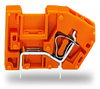 Stackable PCB terminal block with commoning option 2.5 mm² orange