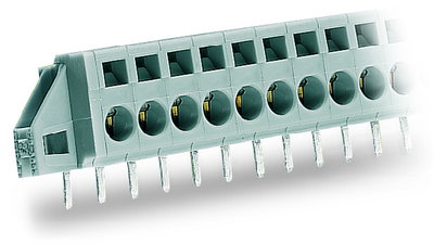 PCB terminal block 2.5 mm² Pin spacing 5 mm gray